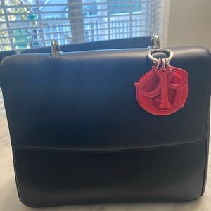 Christian Dior Be Dior Bag Smooth Black Leather Small
